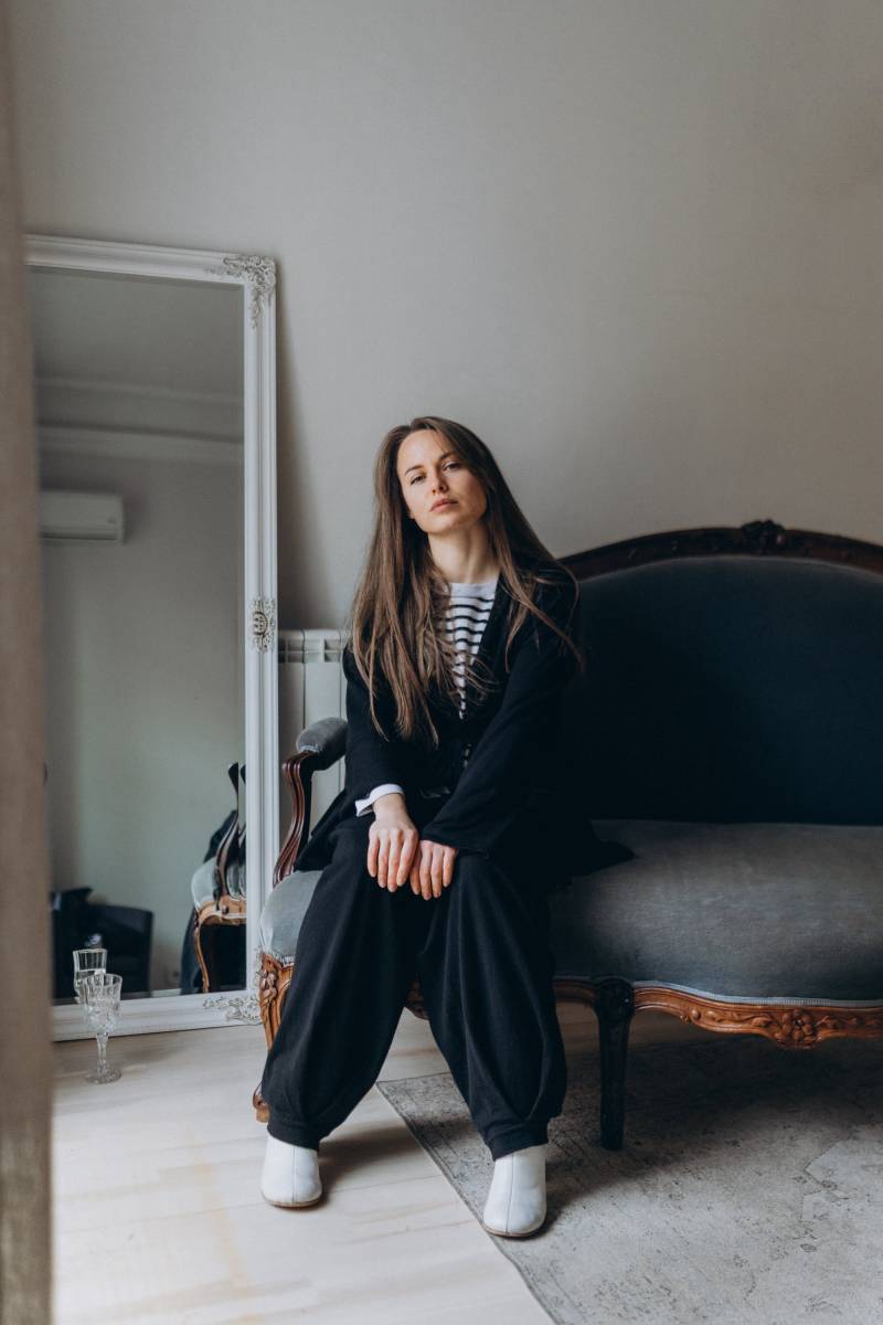 Einfarbiger Anzug Aus Merinowolle von LAVDUA