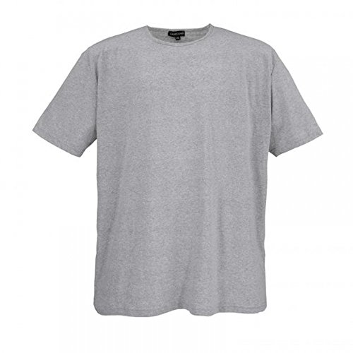 Lavecchia Herren Uni T-Shirt Übergrössen 100% Baumwolle 3XL-8XL Größe 5XL, Farbe Grey Lavecchia Herren Uni T-Shirt Übergrössen 100% Baumwolle 3XL-8XL Größe 5XL, Farbe Grey von LAVECCHIA