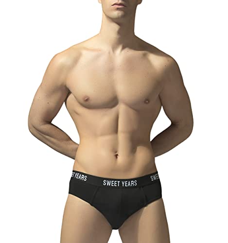 LAVENZO Sweet Years – 6 Herren-Slips aus elastischer Baumwolle – Designer-Unterwäsche – Unterwäsche – Markenunterwäsche – Geschenkbox für Jungen – Set Unterhosen, 913 cm, XL von LAVENZO