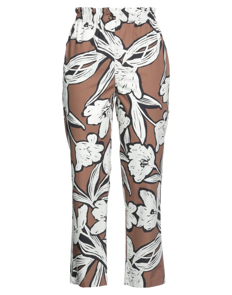 LAVIEPURE MAISON Hose Damen Braun von LAVIEPURE MAISON