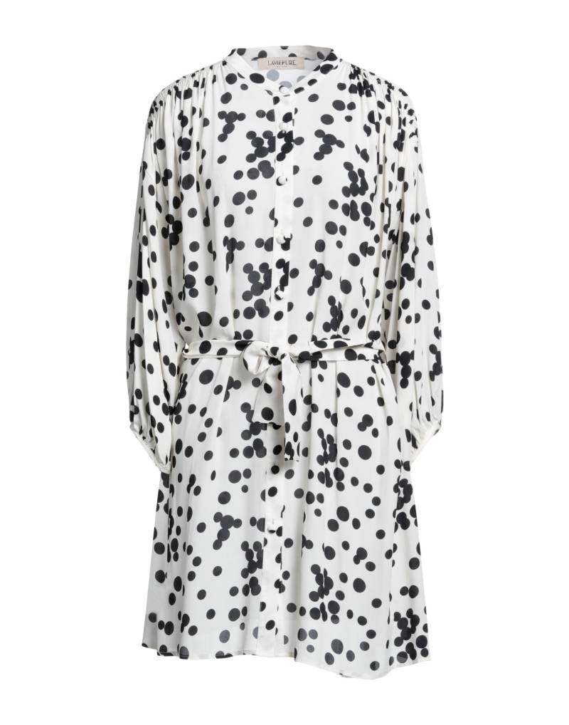 LAVIEPURE MAISON Mini-kleid Damen Elfenbein von LAVIEPURE MAISON