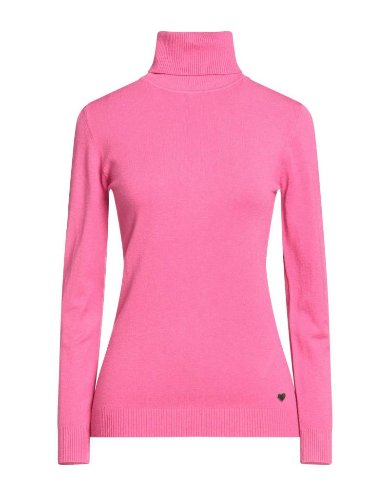 LAVIN Rollkragenpullover Damen Magenta von LAVIN