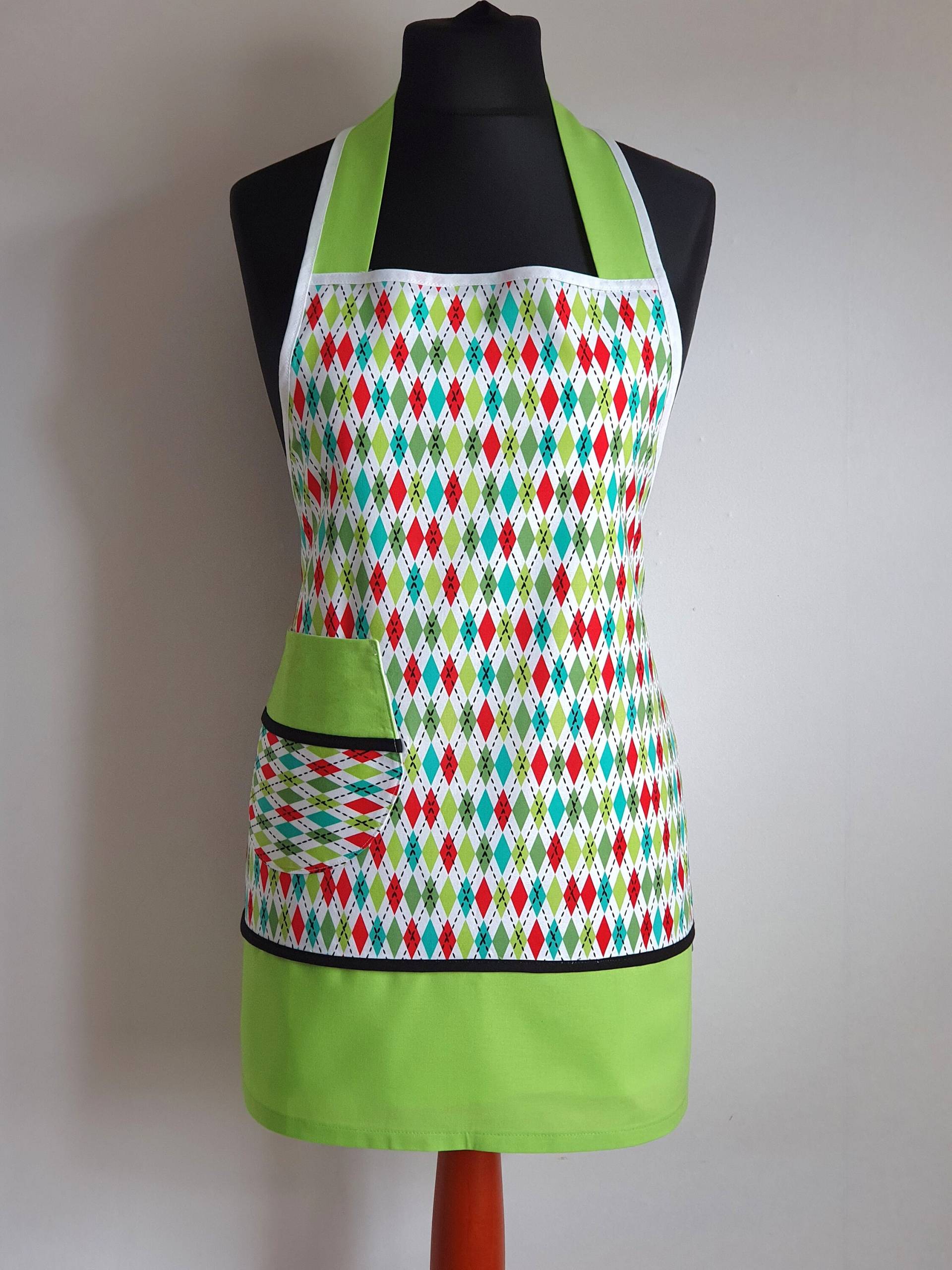 Schürze Frida Handgenäht, Küchenschürzen, Kochschürzen Für Sie, Geschenk Weihnachten Frau, Geburtstag Frauen, Laviosar von LAVIOSAR