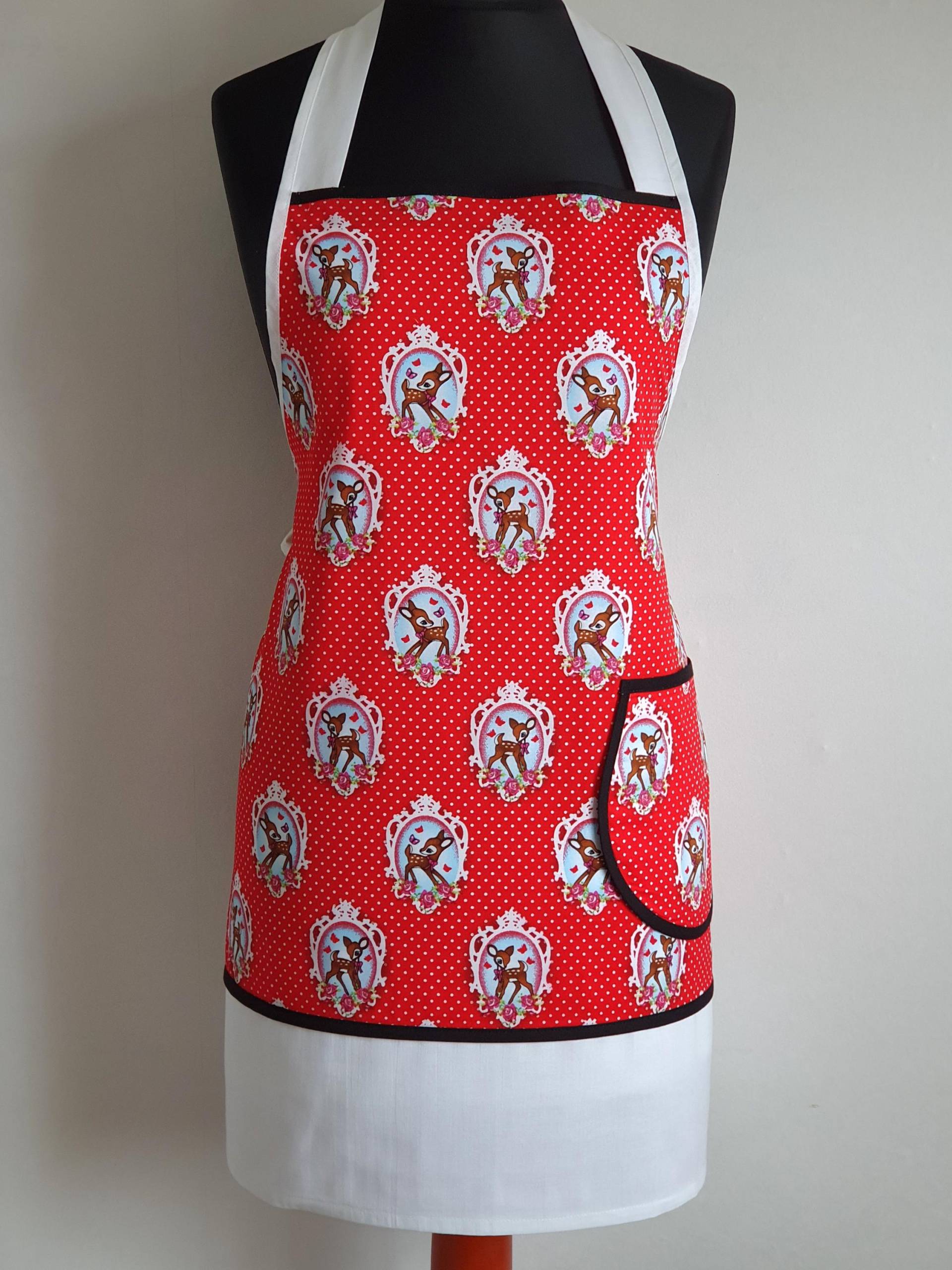 Schürze Milla Handgenäht, Kochschürzen Für Sie, Geschenk Geburtstag Frauen, Weihnachten Frau, Weihnachtsbäckerei, Laviosar von LAVIOSAR
