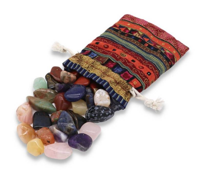 LAVISA Mineralstein Trommelsteine Mischung, Edelsteine Kristalle, 100% Mineralsteine, Edelstein Trommelstein sammelstein Kinder Heilstein von LAVISA