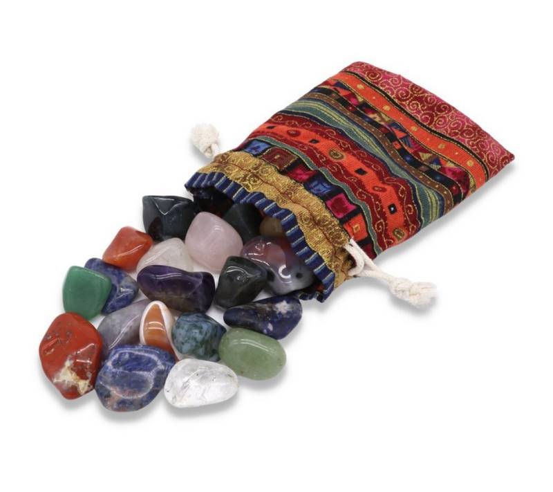 LAVISA Mineralstein Trommelsteine Mischung, Edelsteine Kristalle, 100% Mineralsteine, Edelstein Trommelstein sammelstein Kinder Heilstein von LAVISA