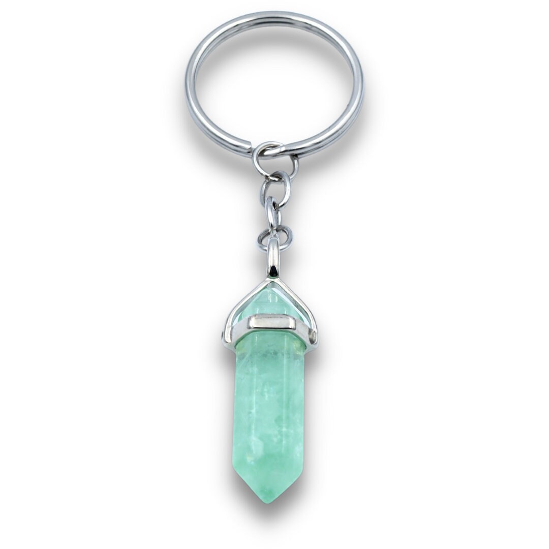 Lavisa Edelstein Schlüsselanhänger Obelisk - Glücksbringer Kristall Heilstein Naturstein Anhänger Lavisa Edelstein Schlüsselanhänger Obelisk - Glücksbringer Kristall Heilstein Naturstein Anhänger von LAVISADE