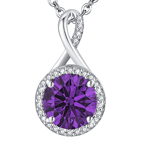 LAVUMO Halskette Damen Silber Rose Gold Kette Damen Schmuck Geschenke für Frauen Freundin Frau MaMa zum Geburtstag Weihnachten Valentinstag Muttertag Hypoallergen Sterling Silber Schmuck von LAVUMO