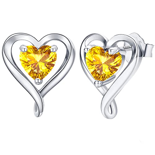 LAVUMO Ohrringe Silber 925 Rosegold Gold Damen Ohrstecker Set Geschenke für Frauen Freundin Mama Beste Freundin Mutter Oma zum Geburtstag Valentinstag Weihnachten Schmuck Damen von LAVUMO