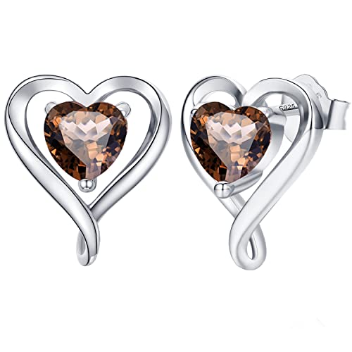 LAVUMO Ohrringe Silber 925 Rosegold Gold Damen Ohrstecker Set Geschenke für Frauen Freundin Mama Beste Freundin Mutter Oma zum Geburtstag Valentinstag Weihnachten Schmuck Damen Kleine Geschenke von LAVUMO