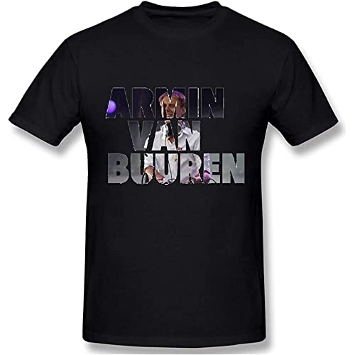 Armin Van Buuren T-Shirt Unisex Black Mens Tees XXL von LAXTO