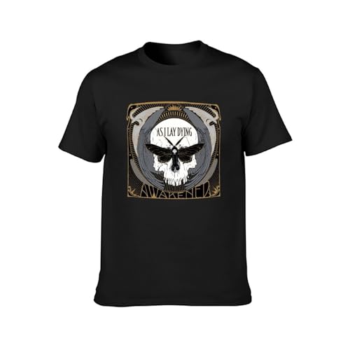 As I Lay Dying T-Shirt Unisex Black Mens Tees L von LAXTO