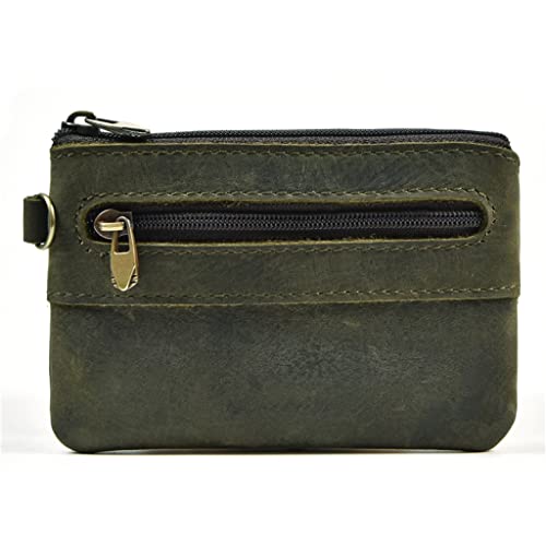 Geldbörsen aus echtem Leder,Leder-Herren-Brieftasche,Kurze Geldbörse Herren-Geldbörse Kartenhalter Geldbörse Kleine Leder-Geldbörse for Herren (Color : A, Size : As The Picture Shows) ( Color : B , Si von LAXTO