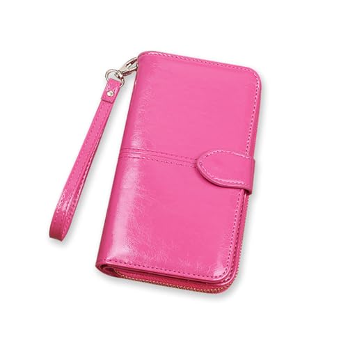 LAYAHAGO PU-Geldbörse für Damen, mehrere Fächer, Geldbörse, Clutch, Münzgeldbörse, Rose LAYAHAGO PU-Geldbörse für Damen, mehrere Fächer, Geldbörse, Clutch, Münzgeldbörse, Rose von LAYAHAGO