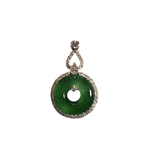 Natürliche Hetian Chrysopras Anhänger Intarsien Kristall Vintage Chinesischen Stil Halskette High Sense Hochzeit Abendessen Schmuck Geschenk Natürliche Hetian Chrysopras Anhänger Intarsien Kristall Vintage Chinesischen Stil Halskette High Sense Hochzeit Abendessen Schmuck Geschenk von LAYCHEN