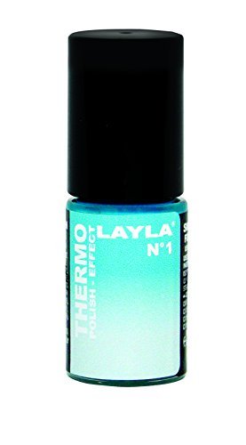 Layla Layla Thermo-Politur-Effekt, dunkel bis hellblau von LAYLA