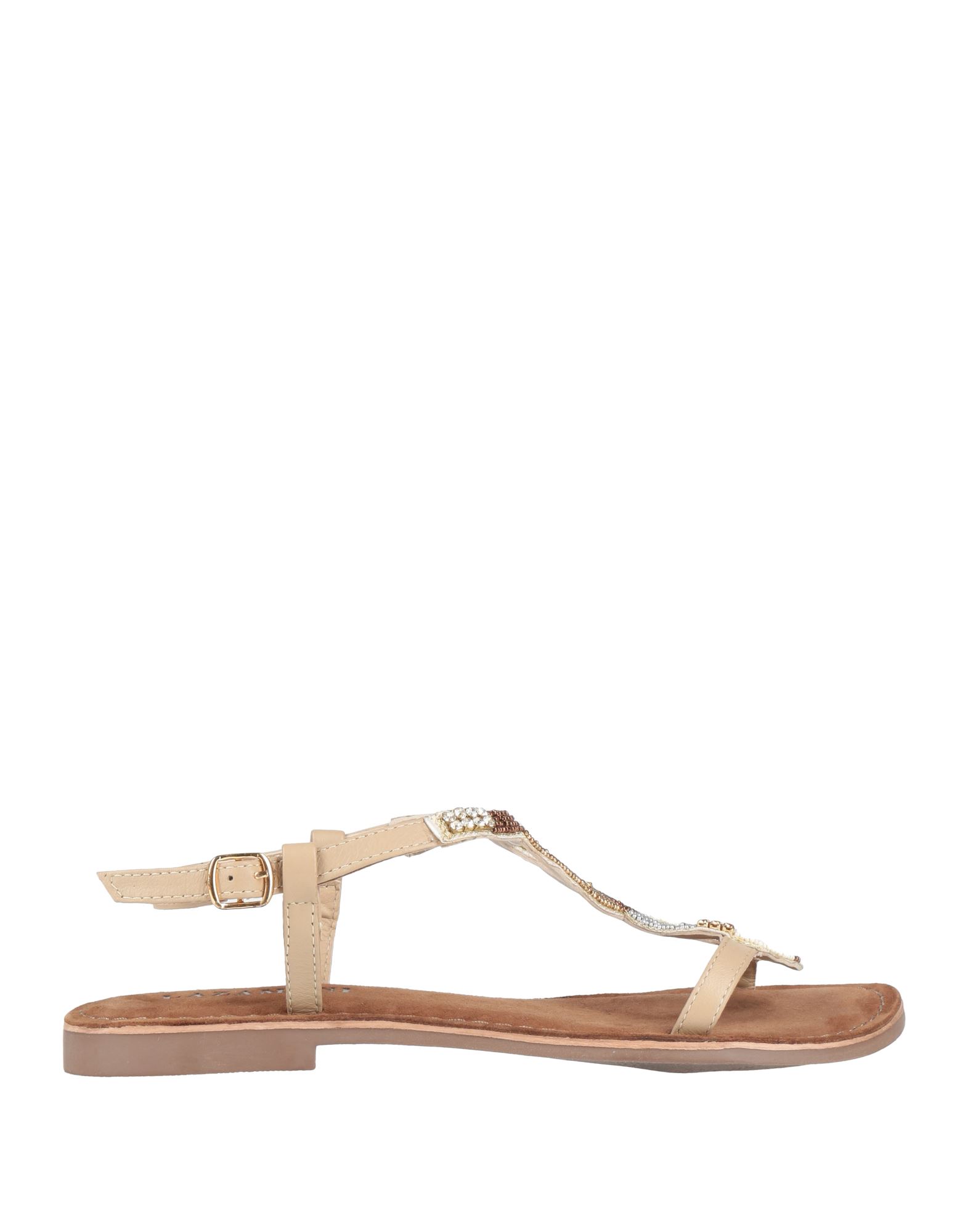 LAZAMANI Sandale Damen Beige von LAZAMANI