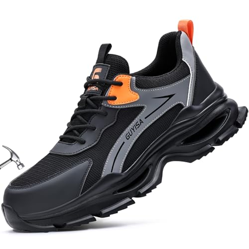 LAoutun Arbeitsschuhe Herren Atmungsaktiv Sicherheitsschuhe Herren SBP Leicht Stahlkappenschuhe Herren Arbeits- & BerufsschuheArbeitsschuhe Damen Safety Shoes for Men von LAoutun