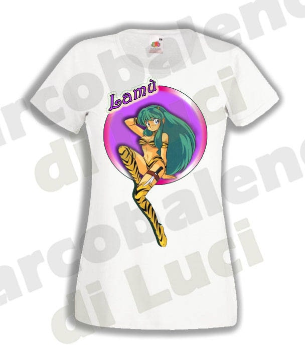 T-Shirt Kurzarm T-Shirt Karikaturen 80 Jahre Sarah Lum David Glink von LArcobalenodiLuci