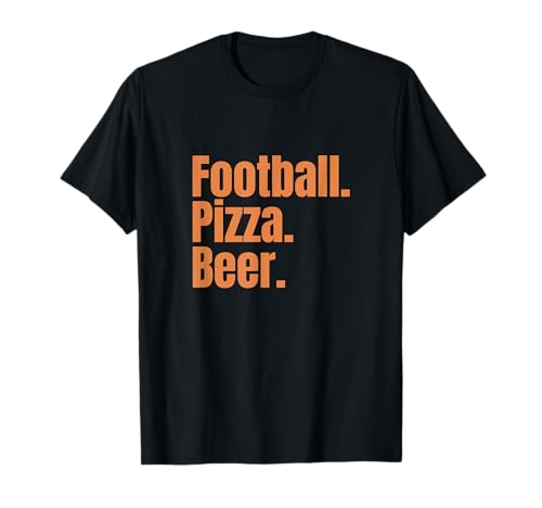 Lustiger Bier-Pizza-Fußball für Herren, Sport, trinkender Vater T-Shirt Lustiger Bier-Pizza-Fußball für Herren, Sport, trinkender Vater T-Shirt von LAstylestudio