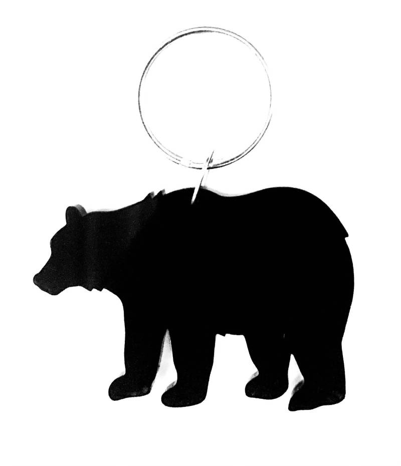 Bär Schlüsselanhänger Taschenanhänger Geschenk in Acryl Bär Schlüsselanhänger Taschenanhänger Geschenk in Acryl von LAtelierLaserProduct