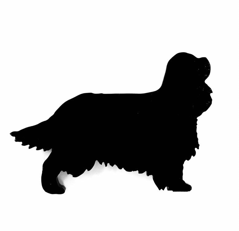 Cavalier King Charles Spaniel Hunde Brosche Anstecker Pin Schal Verschluss in Schwarz Cavalier King Charles Spaniel Hunde Brosche Anstecker Pin Schal Verschluss in Schwarz von LAtelierLaserProduct