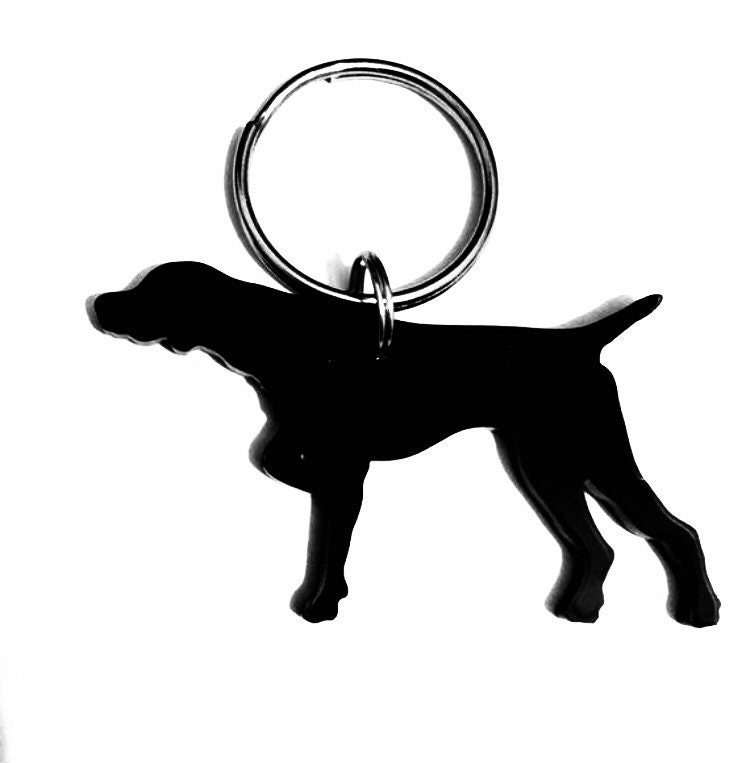 Pointer Hund Schlüsselanhänger Taschenanhänger Keychain Geschenk Im Schwarz Pointer Hund Schlüsselanhänger Taschenanhänger Keychain Geschenk Im Schwarz von LAtelierLaserProduct