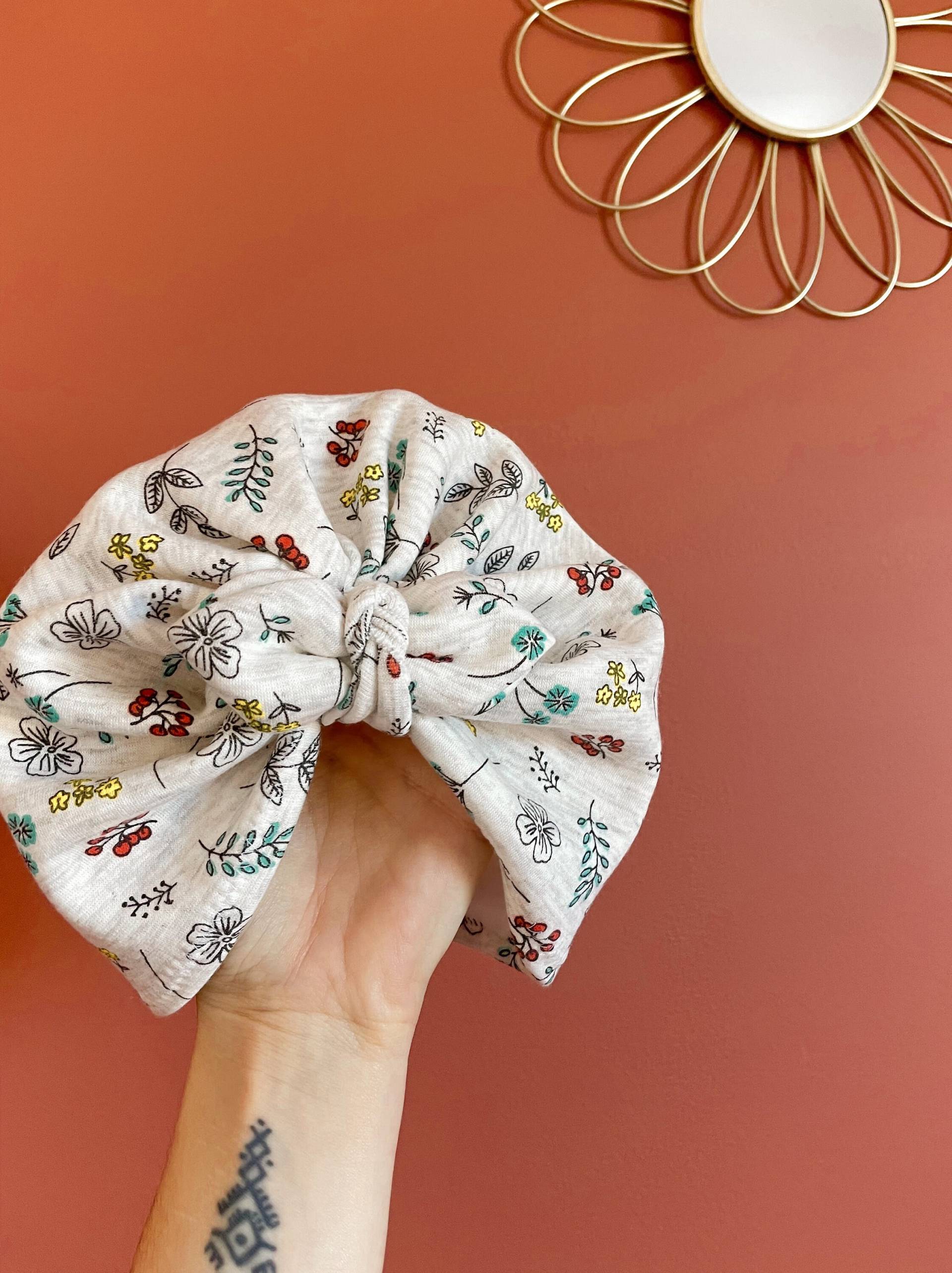 Extra Weicher, Mit Fleece Gefütterter Turban Für Kleine Mädchen Und Erwachsene Mütter von LAtelierdesMatelots