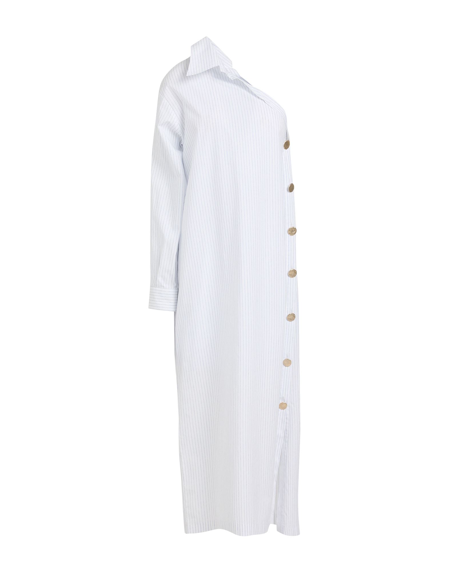 LB-H Lab Midi-kleid Damen Weiß LB-H Lab Midi-kleid Damen Weiß von LB-H Lab