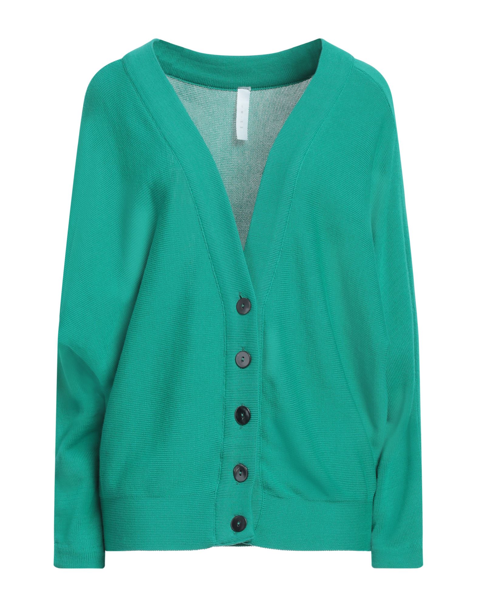 LB-H Lab Strickjacke Damen Smaragdgrün LB-H Lab Strickjacke Damen Smaragdgrün von LB-H Lab