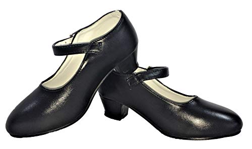 Flamingo-Schuhe Sevillanas, Tanzschuhe für Mädchen oder Damen Farbe: schwarz, Schwarz - Schwarz - Größe: 24 EU Flamingo-Schuhe Sevillanas, Tanzschuhe für Mädchen oder Damen Farbe: schwarz, Schwarz - Schwarz - Größe: 24 EU von LBA