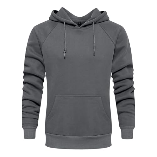 LBL Herren Hoodie Kapuzenpullover Sweatshirt mit Kapuze Pullover Sweatjacke Classic Farbblock Herren Kapuzenjacke Männer Hoodie von LBL Leading the Better Life