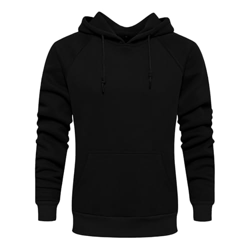 LBL Herren Hoodie Kapuzenpullover Sweatshirt mit Kapuze Pullover Sweatjacke Classic Farbblock Herren Kapuzenjacke Männer Hoodie von LBL Leading the Better Life