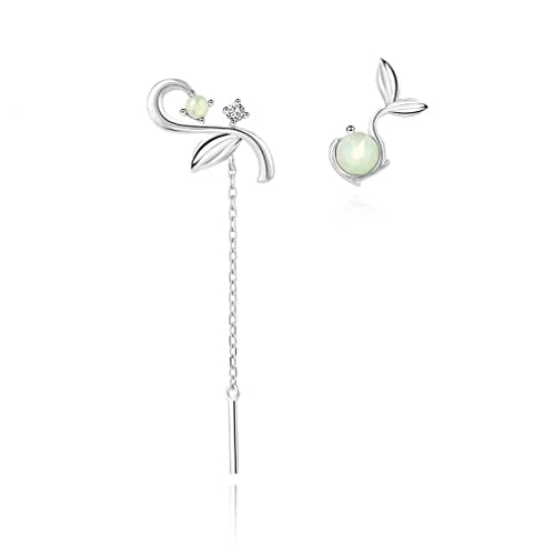 Farbohrringe Opal Knospenohrohrringe Ohrring für Frauen eleganter feiner Schmuck für Frauen von LBRTMED