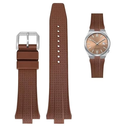 LBRTMED FKM Fluor Gummi -Uhrenriemen für Bürger Tsuyosa Kollektion NJ0150 NJ0151ME Uhrenbänder Männer Frauen Armband Bunt von LBRTMED