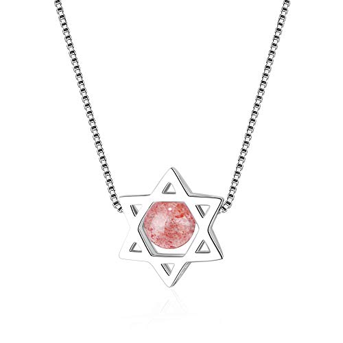 LBRTMED Muttertage 3CT Moissanit Halskette Anhänger für Frauen Silber 925 Schmuck (e) von LBRTMED