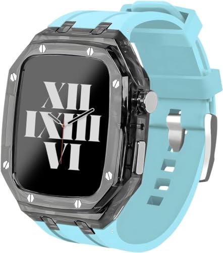 LBRTMED Schik Transparent Watch Hülle Gummiband von LBRTMED