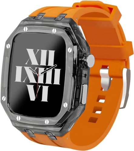LBRTMED Schik Transparent Watch Hülle Gummiband von LBRTMED