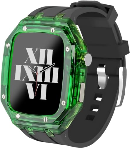 LBRTMED Schik Transparent Watch Hülle Gummiband von LBRTMED