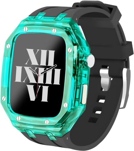 LBRTMED Schik Transparent Watch Hülle Gummiband von LBRTMED