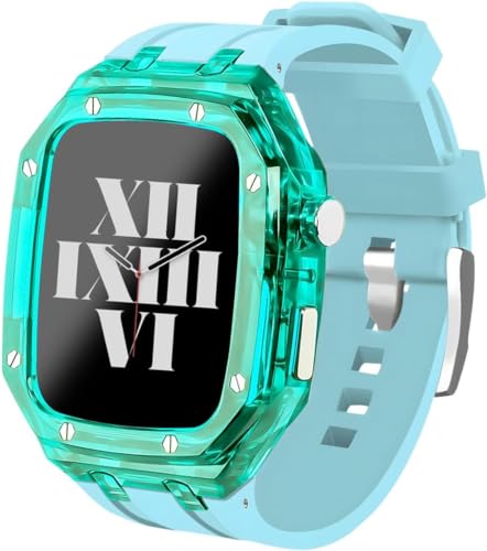 LBRTMED Schik Transparent Watch Hülle Gummiband von LBRTMED