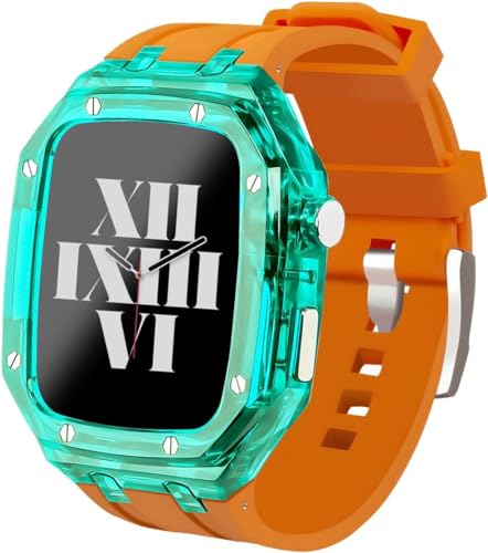 LBRTMED Schik Transparent Watch Hülle Gummiband von LBRTMED