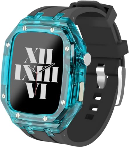 LBRTMED Schik Transparent Watch Hülle Gummiband von LBRTMED