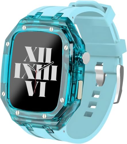 LBRTMED Schik Transparent Watch Hülle Gummiband von LBRTMED
