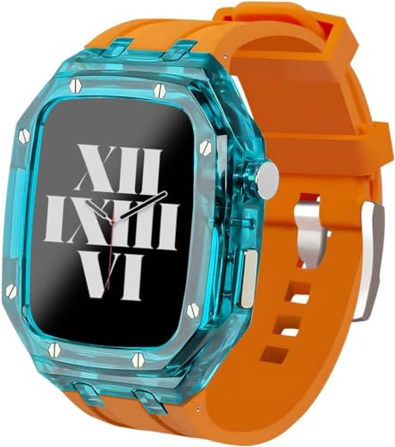 LBRTMED Schik Transparent Watch Hülle Gummiband von LBRTMED