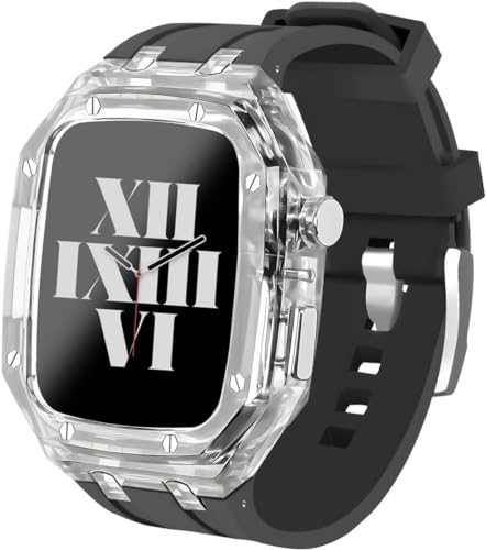 LBRTMED Schik Transparent Watch Hülle Gummiband von LBRTMED