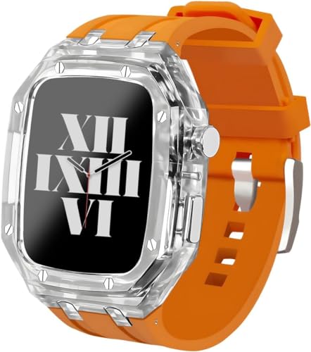 LBRTMED Schik Transparent Watch Hülle Gummiband von LBRTMED