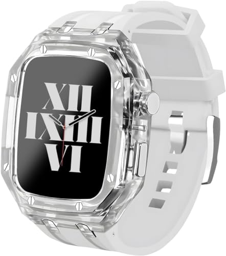 LBRTMED Schik Transparent Watch Hülle Gummiband von LBRTMED