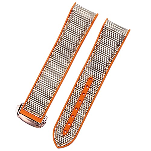 Nylon Gummi -Uhrband für Omega -Männer Einbindungsstock -Gurt -Uhr -Accessorie Silikon -Uhr -Armband Kette von LBRTMED