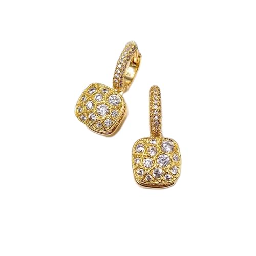 Ohrringkristallfarbe Ohrringe für Frauen High-End-Ohrringe von LBRTMED